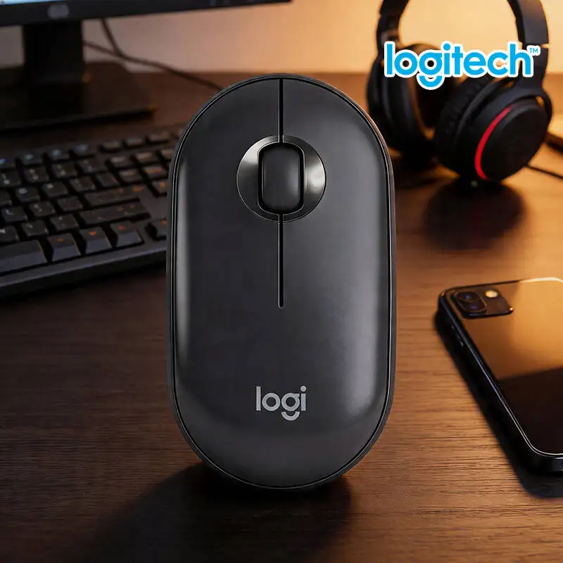 

Эргономичная бесшумная мышь Logitech M350 — удобная рукоятка, Bluetooth и USB, из переработанного пластика, 1000 DPI, выбор экологически сознательных пользователей