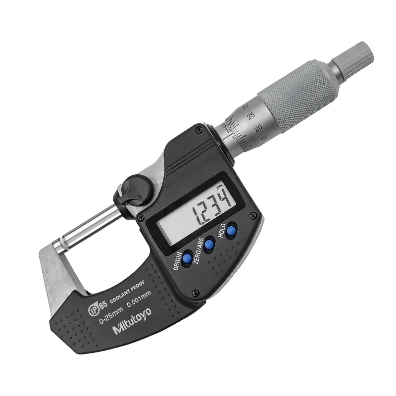 

Feng0-25MM Digital Display Outside Diameter Micrometer Waterproof and Oil-proof 293-240/340/821 Centical