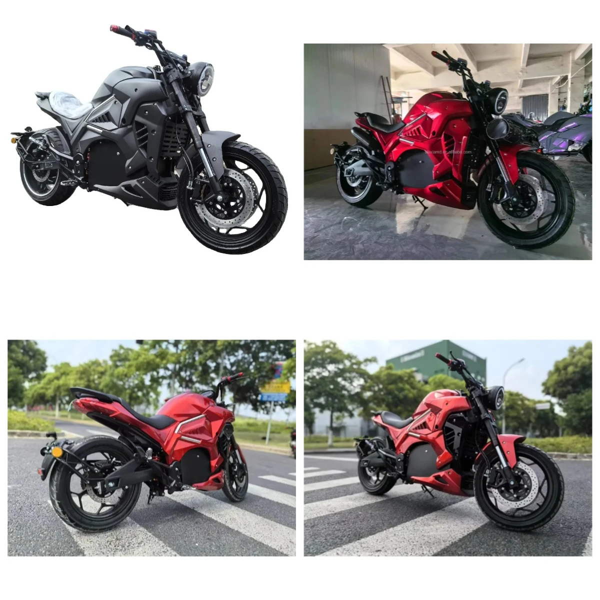 

2025 Newest 10000W High-Speed Electric Racing Motorcycle 72V Wheel Hub Motor With 120Ah Lithium Battery For Adults 180km/h Speed