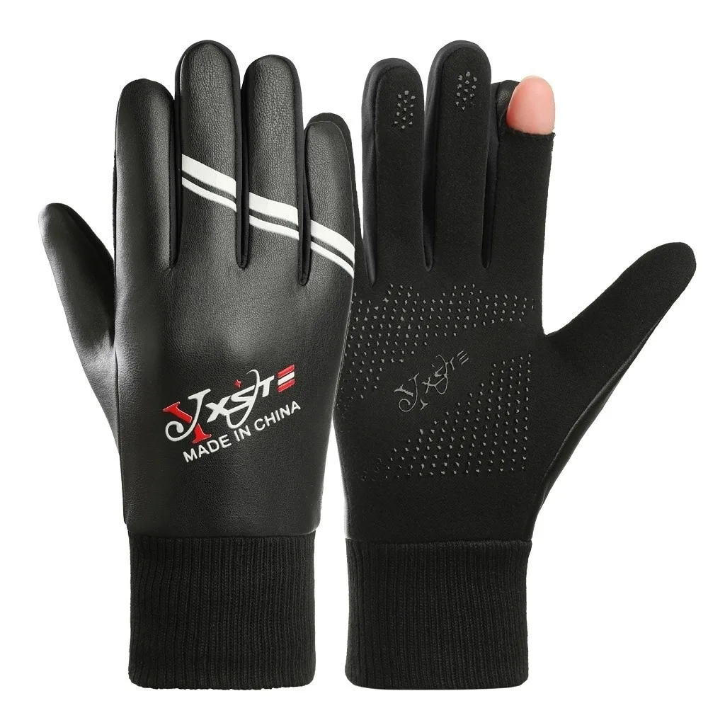 New Waterproof Winter Gloves Touchable Screen Warm Driving Mittens Full Finger Full Finger Gloves for Outdoor Cycling Skiing