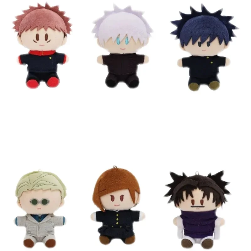 Anime Jujutsu Line 10cm Puppet Echtes Movic Push Dolls S Choo Nanami Gojo Satoru Itadori Yuuji Fushiguro Gelenke bewegliches Spielzeug