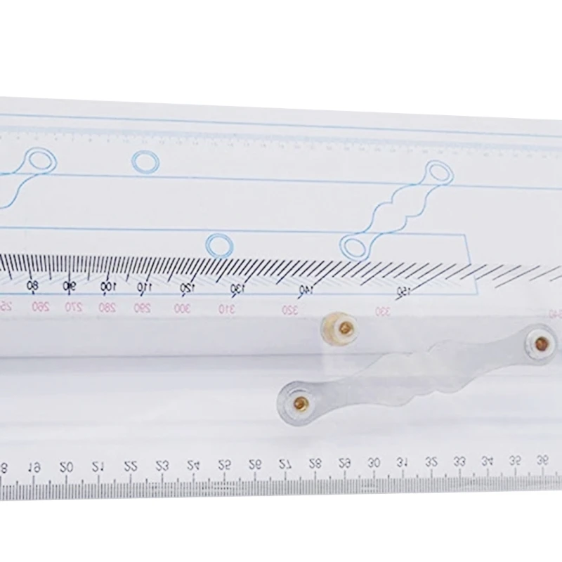 X37E Marine Navigation GPS Plotter Parallel Ruler Navigation Parallel Ruler for-Boat Sea Chart Measuring Divider