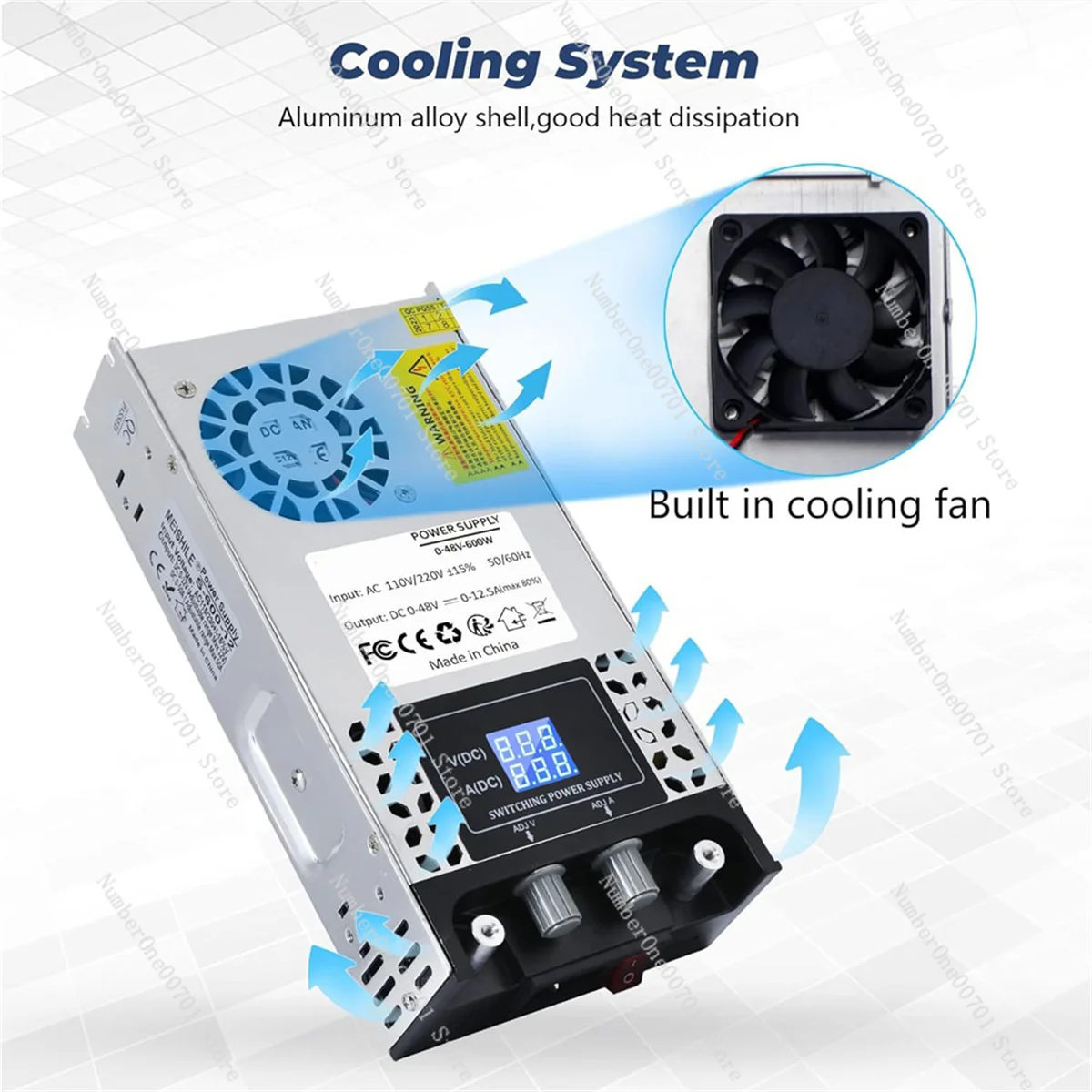 AC to DC Converter 60V DC Powe - огляд і ціна Smps Power Supply