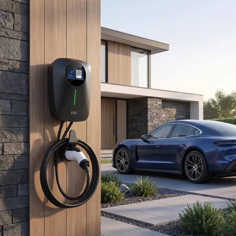 11kW Level 2 EV Charger for FCC Energy Star Certified Type1 IP65
