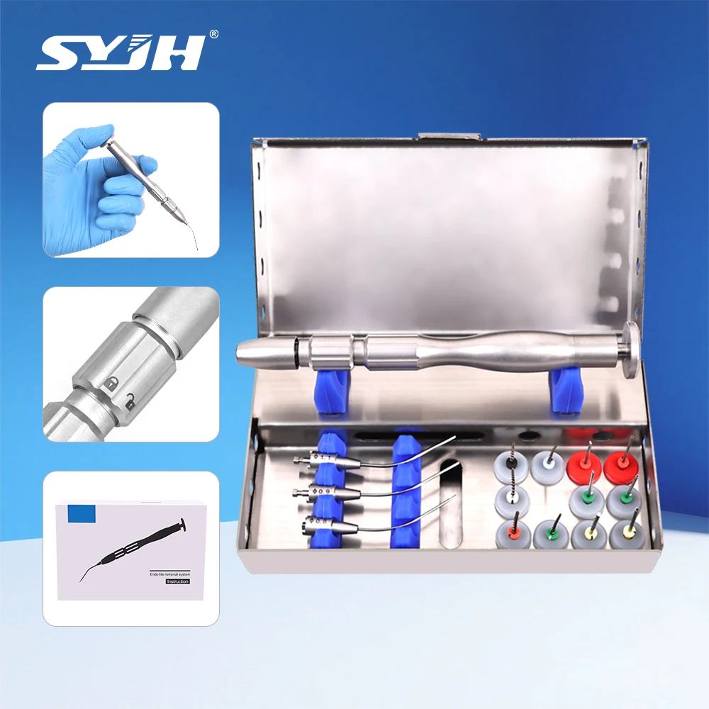 

SYJH стоматологический эндодонтический комплект системы удаления эндодонтических файлов, набор инструментов для удаления сломанных файлов, экстрактор эндофайлов, стоматология