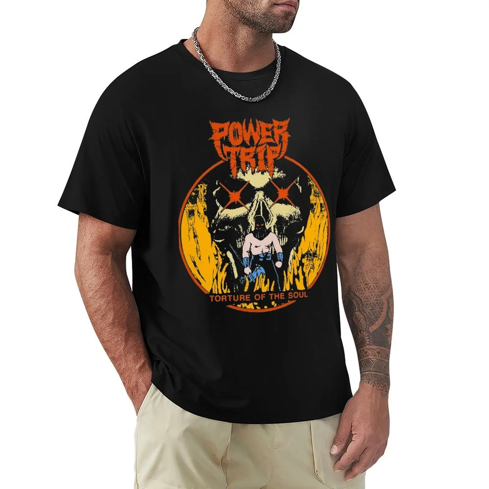 torture power soul T-Shirt t shirts with prints T-Shirt
