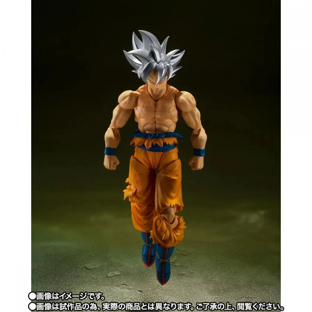 In Stock Original BANDAI SHFiguarts Dragon Ball Super Toyotarou Edition Ultra Instinct Son Goku Action Figure Genuine Model