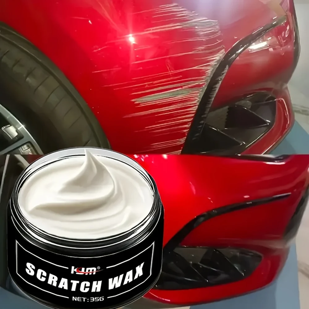 Upgraded Car Paint Scratch Removal Kit - Swirl Repair, Scratch Remover Cream, Auto Paint Renewal Gel, Nano Polish Paste, Suitabl