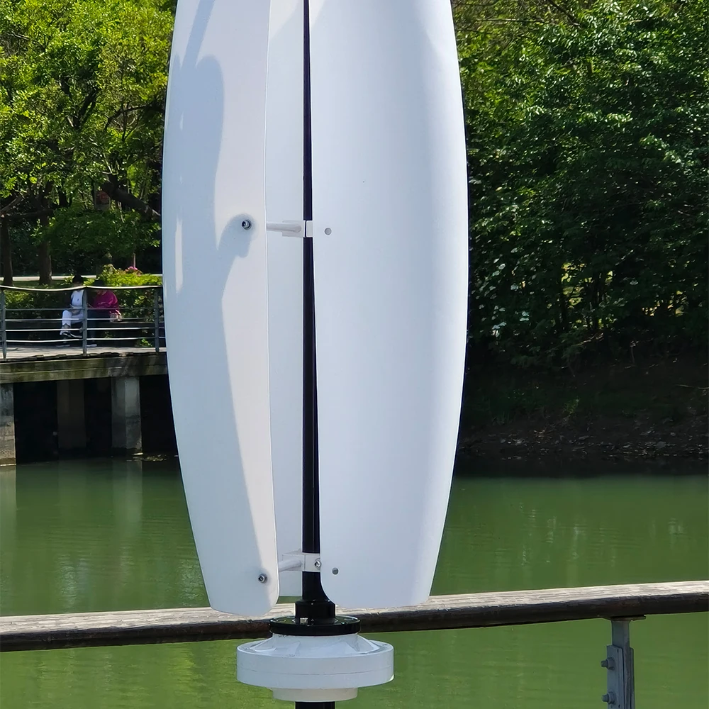 6000W Advanced Vertical Wind Generator 12V 24V 48V 3-Phase High Efficiency System