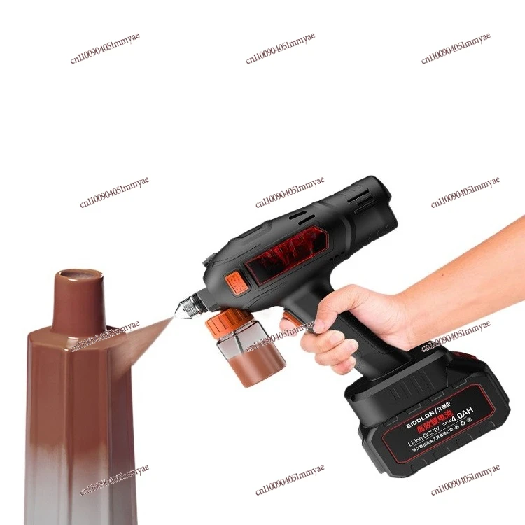 

Electric Paint Gun Rechargeable Housekeeping Furniture Repair Paint Repair Small Figure Model Mini