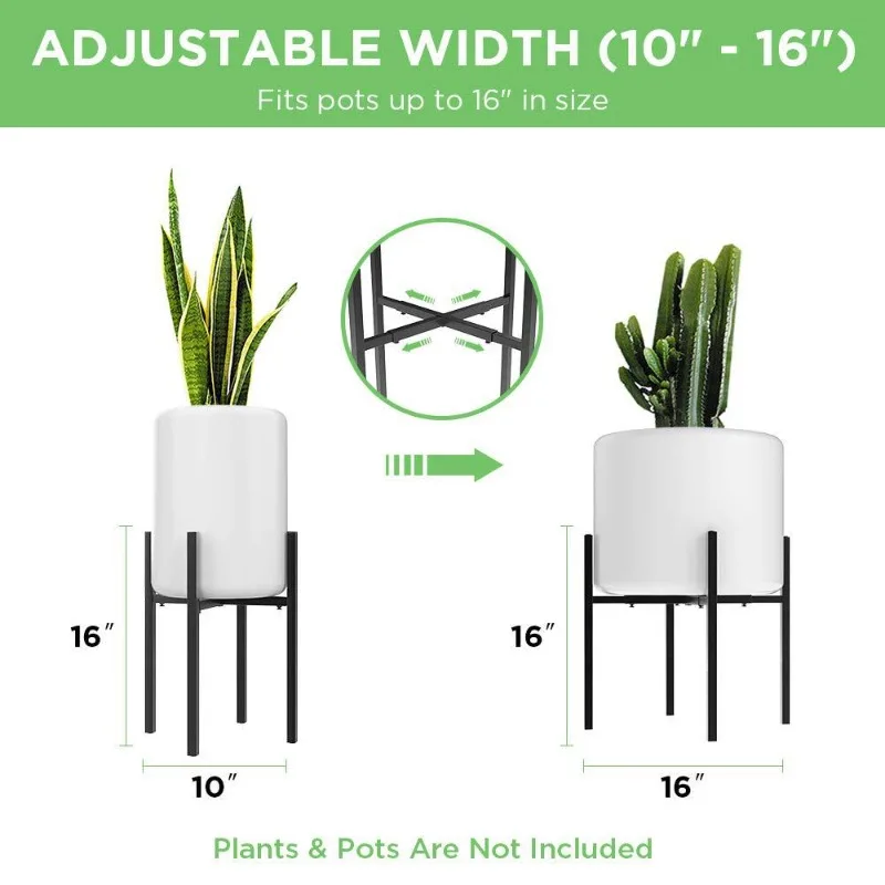 

Iron Cross Telescopic Modern Minimalist Indoor Floor Standing Balcony Flower Flower Rack Ivy Plant Rack Flower Pot Rack Organize