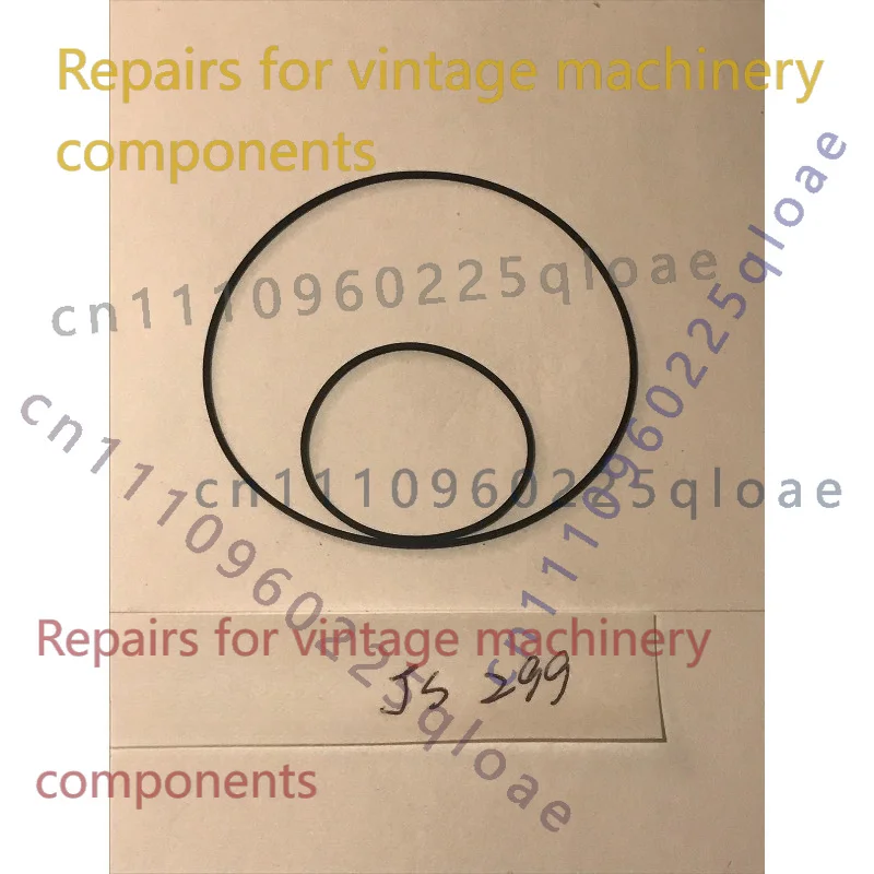Juego de Correas de Repuesto para Reproductor de Casetes Aiwa JS299, Repuestos de Reparación de Goma Elástica para Reproductor de Casetes Vintage