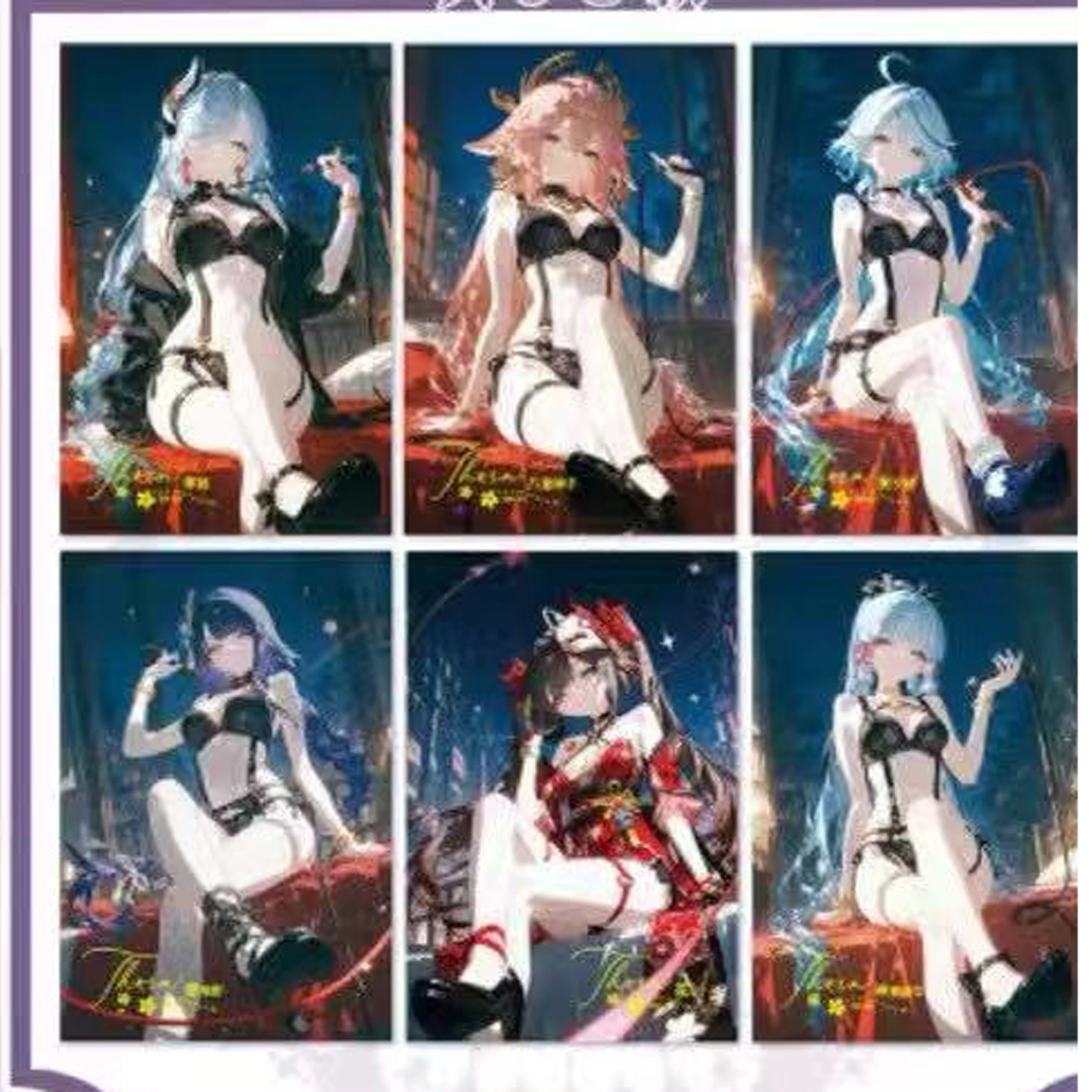 Latest Wholesale Goddess Story Collection Card Character Wife Card "Mingyue" A5 Card Game Rare Lover Card Anime Toy Card
