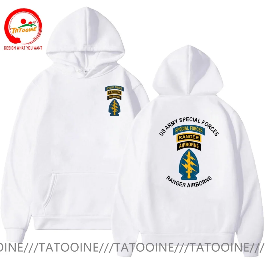 Camiseta masculina com estampa do Exército dos EUA, Ranger, Forças Especiais Aéreas, moda masculina, roupa casual e moderna, tops estilosos, camiseta 