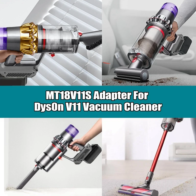 Адаптер MT18V11 для литиевой батареи Makita 18 в для пылесоса Dyson V11, для батареи Makita 18 в для замены V11