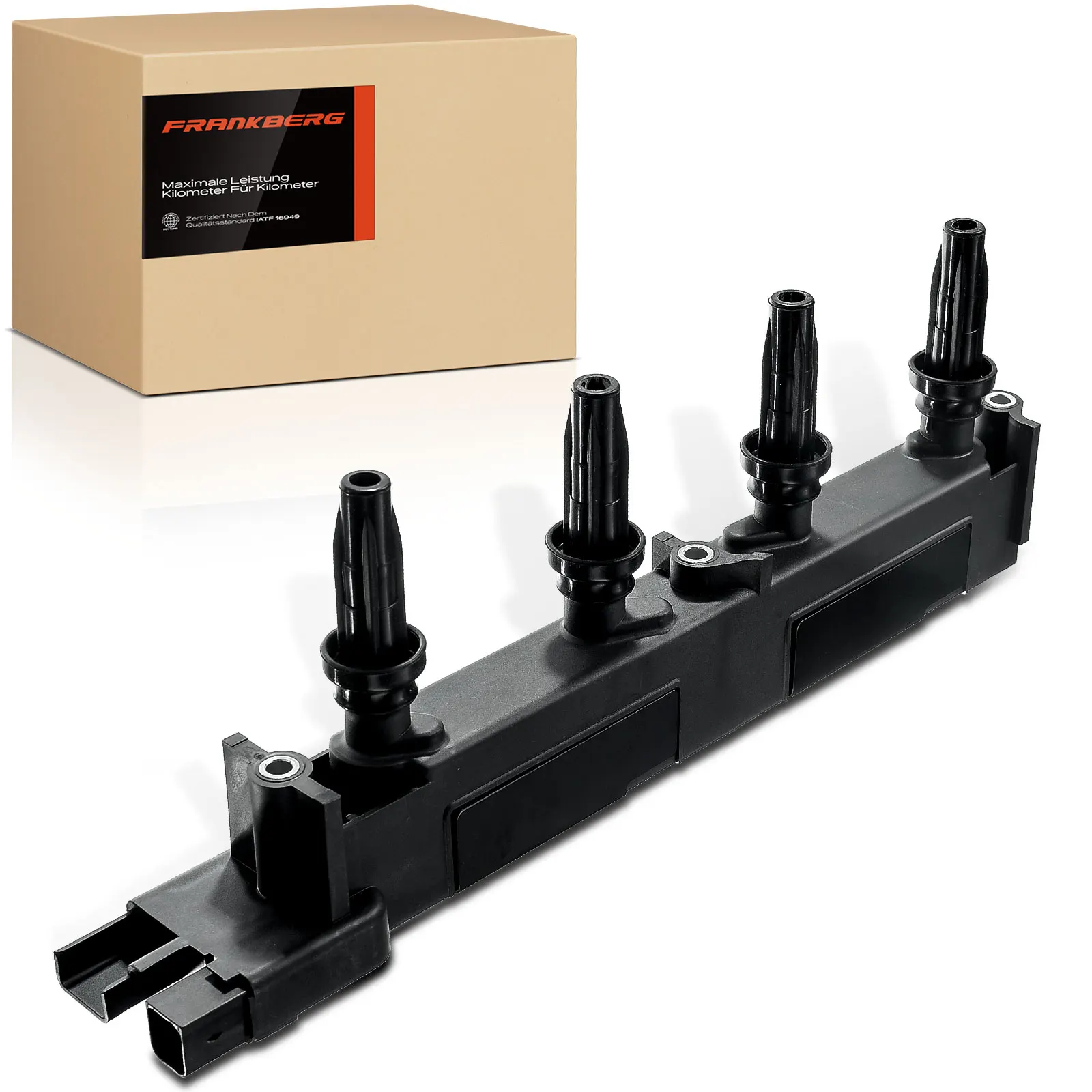 Frankberg 1x Zündmodul Zündspule für Peugeot 206 CC 307 206 SW 406 407 Citroën C4 C5 Jumpy Fiat Ulysse 9663264180