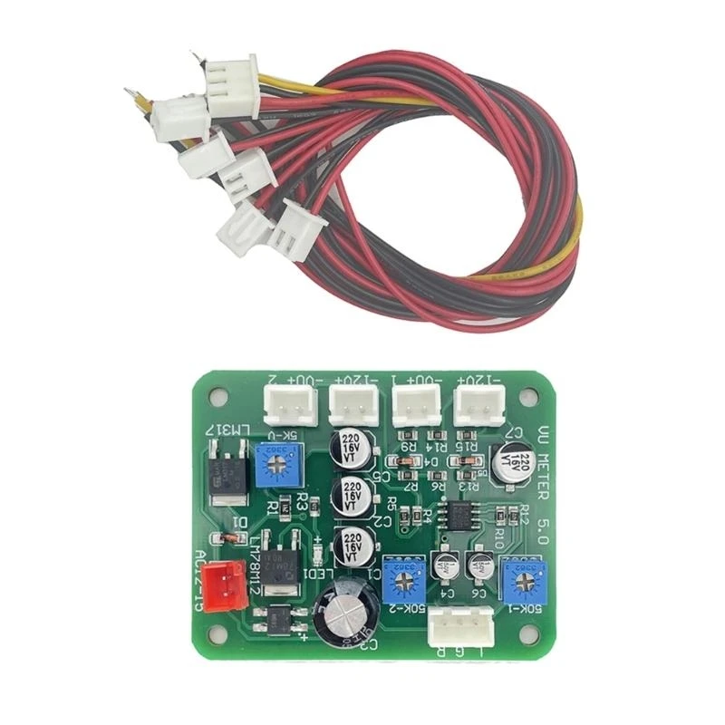 K0EA Accurate Sound Meter Monitor & Adjust Sound VU Meter Driver Board VU Meter set