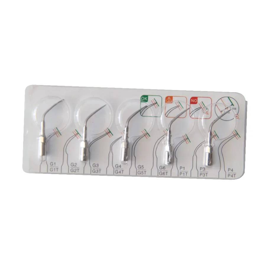 

5PCS Dental Ultrasonic Scaler Tips G5 Dental Ultrasonic Scaler Tips compatible with EMS & Woodpecker scaling tip G5 A+