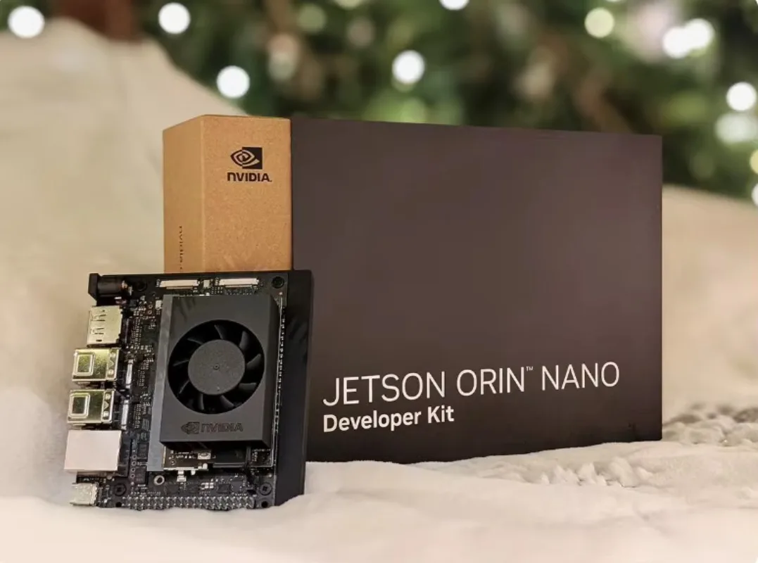 Nvidia Jetson Orin Nano Super Developer Kit Seeed Studio Compact Edge AI Board USB 3.2 Gen 2 Ports 8GB with SD Card Slot-67 TOPS