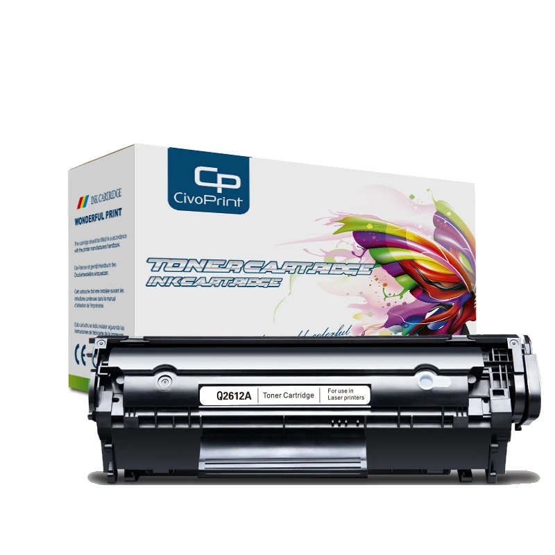Q2612A 12A Compatible Toner Cartridge For HP 1010 1012 1015 1020Plus 1022N M1005 MFP Canon LBP2900 LBP3000 Laser Printer