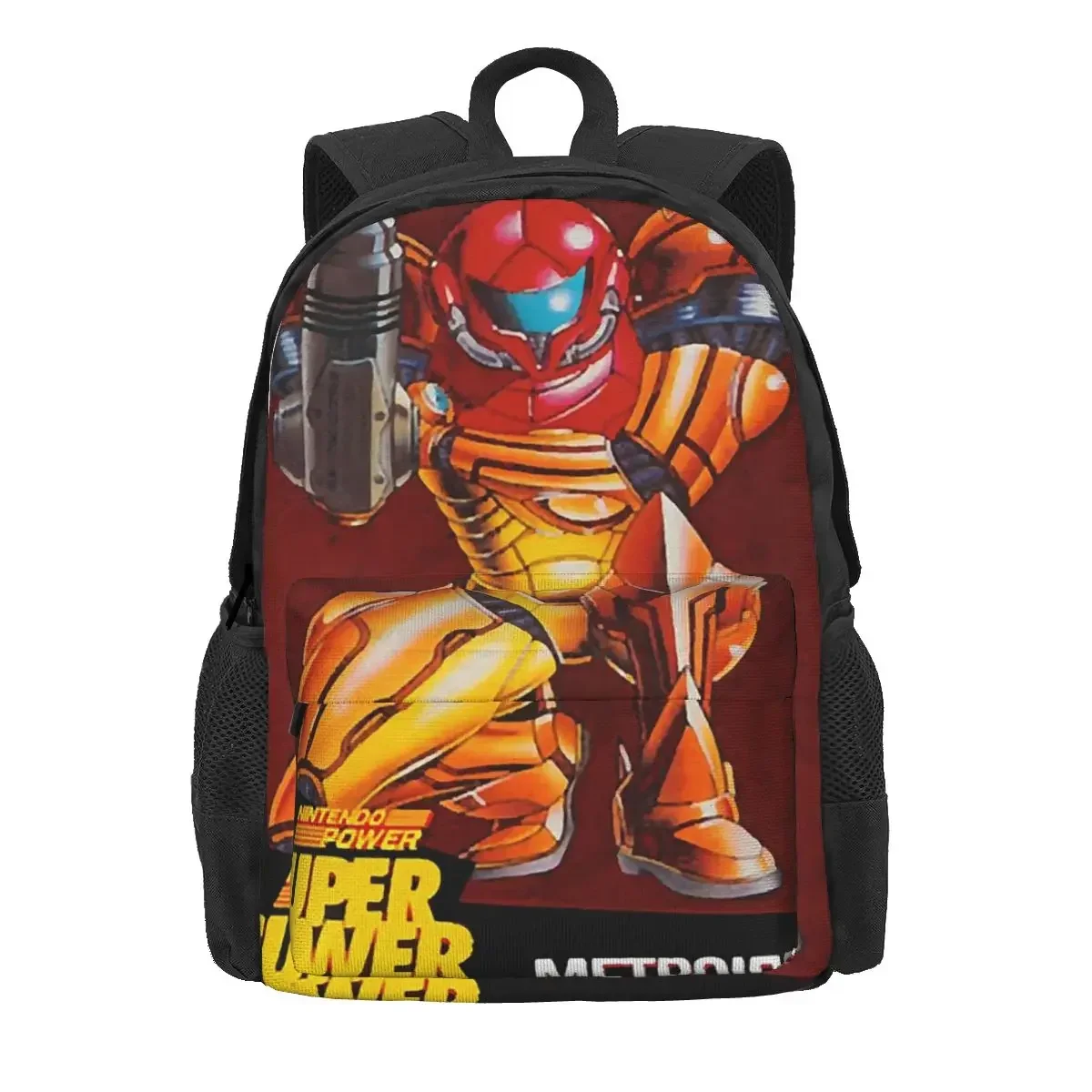 

Metroid II Return Of Samus Metroid Samus Aran Backpacks Bookbag School Bags Cartoon Kids Rucksack Travel Rucksack Shoulder Bag