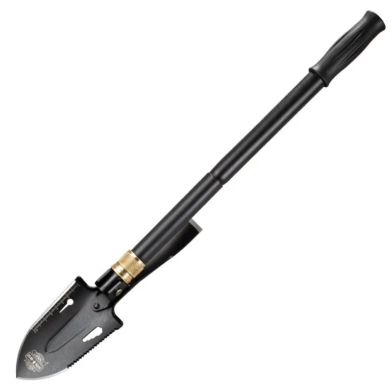 Outdoor Portable EDC Multi-function Manganese Steel Folding Engineer Shovel Camping Hiking Shovel Car Emergency Survival Tool