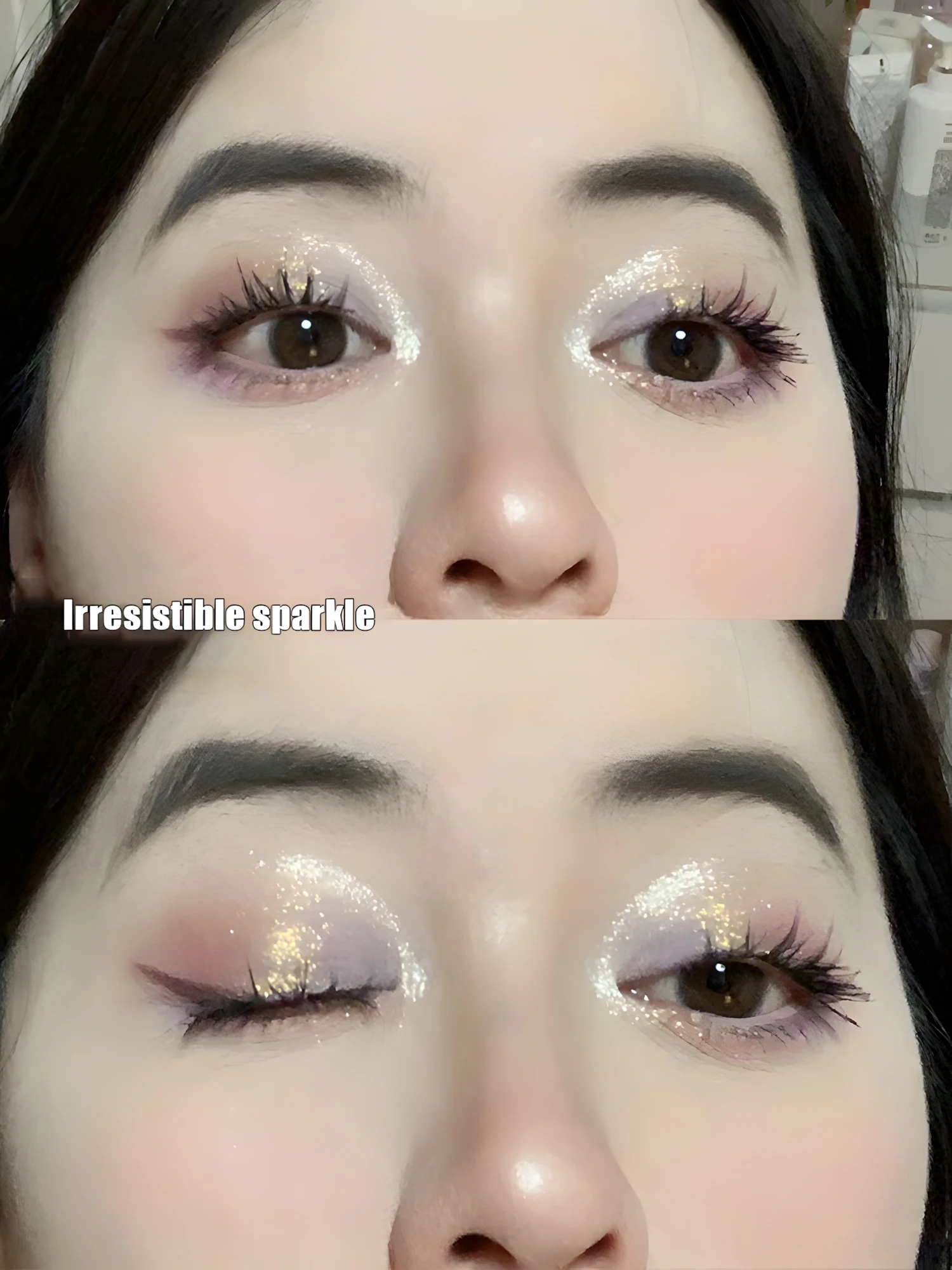 Christmas Snowflake 9-Color Eyeshadow Palette - Fine, Easy-To-Apply Powder With Sparkling Chameleon & Pearlescent Shades In Cora
