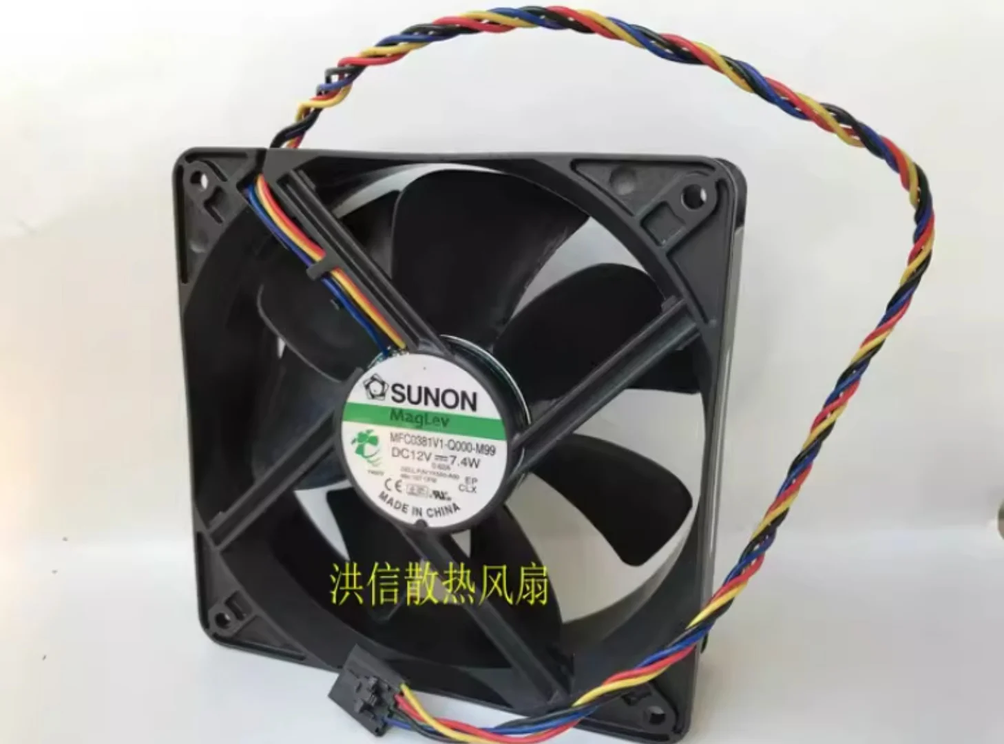 

MFC0381V1-Q000-M99 120*120*38 12V 7.4W 12cm (4 wire 5 pin) chassis fan