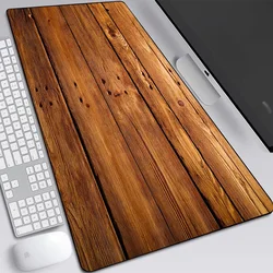 Wood Grain Textures Large Gaming Mouse Pad Computer Laptop Mousepad Keyboard Pad Desk Mat PC Gamer Mouse Mat XXL Office Mausepad