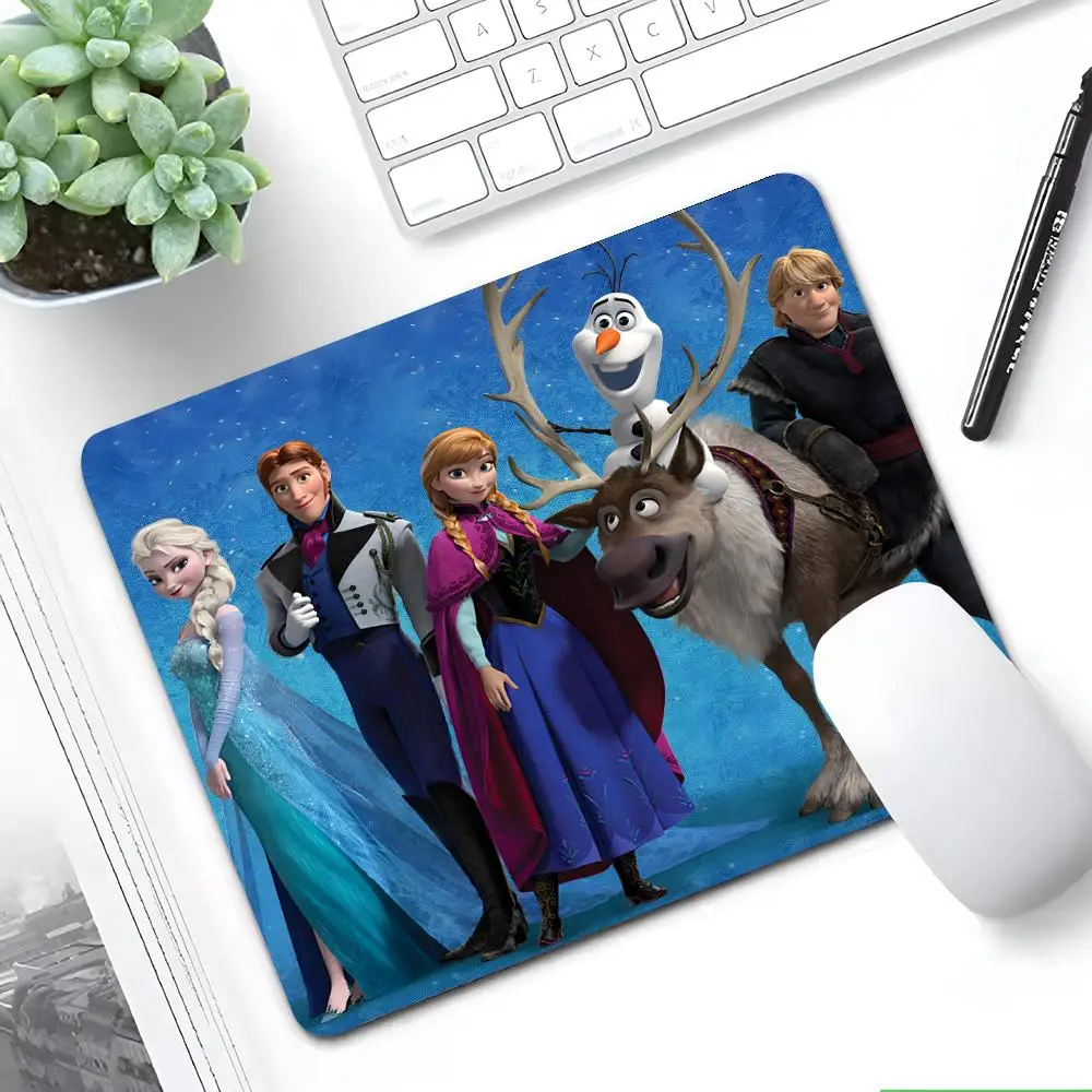 Disneys F-Frozen E-Elsa MINISO Mouse Pad Mouse Mat Game Accessories Game Keyboard Pad  Gamer Desktop Mat Deskmat Computer Table