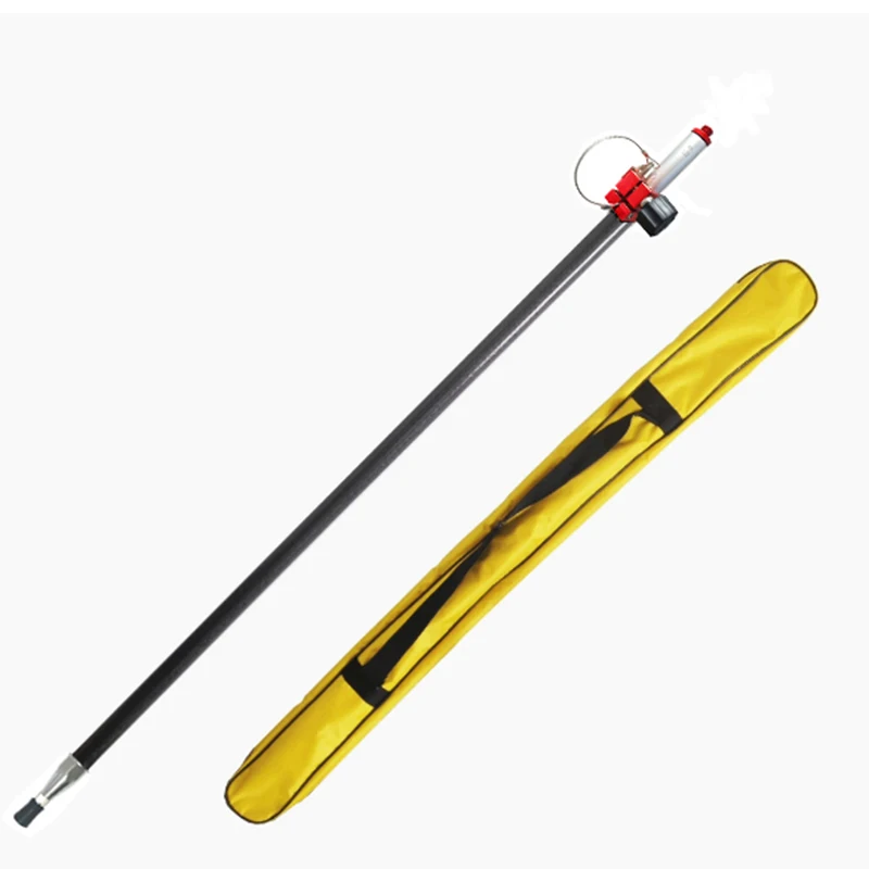 New1.25M-2.2M Telescopic Carbon Fiber Prism GPS Pole RTK Rod