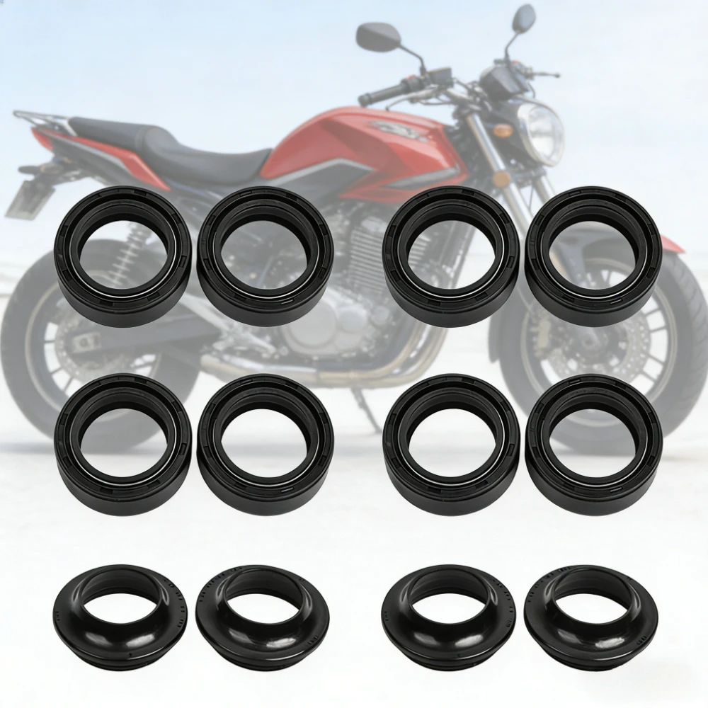 

2pc/4/8pc 31*43*10.3 31 43 Motor Front Fork Damper Oil Seal & Dust Seal For Honda CR80R TR200 XR185 XR200 CB175 CB250 Nighthawk