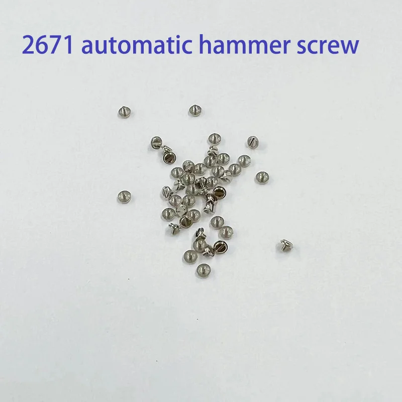 Mecahnical Watch Repair Parts Automatic Hammer Screw Suitable for 2671 Movement Watch Accessories Parts Automatic Hammer Screw