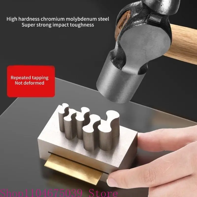 

5asd Multifuntional Jewelry Clasp Forming Tool Steel Die Cutter Jewelry Clasp Punching Tool Necklace Clasp Die Cutter