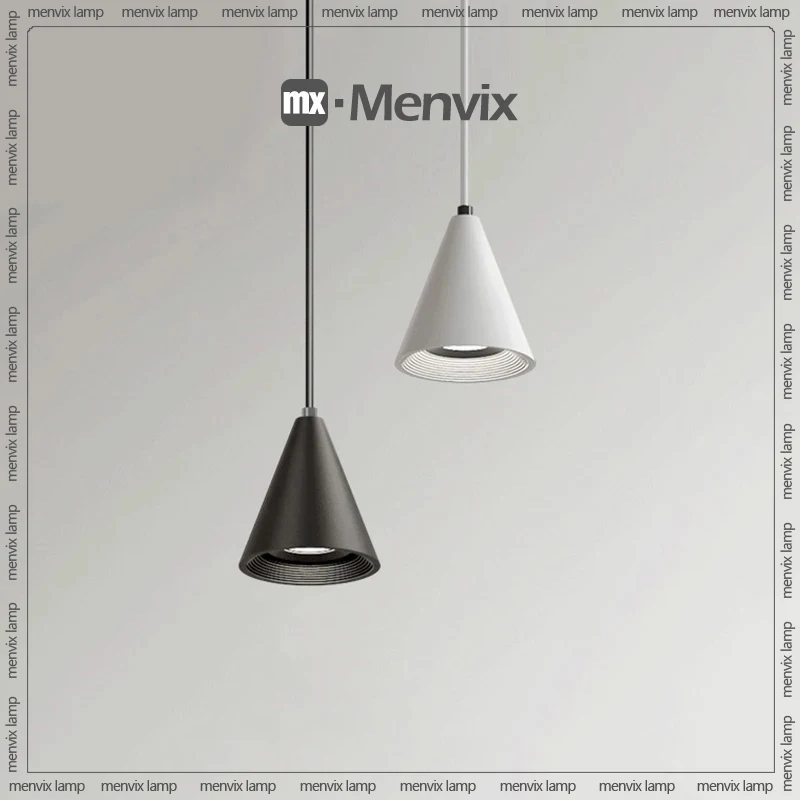 Imagem -02 - Modern Led Pendant Lights Preto e Branco Kitchen Island Fixtures Bedroom Table Dining Room Pendurado Lâmpada Abajur Home Chandeliers