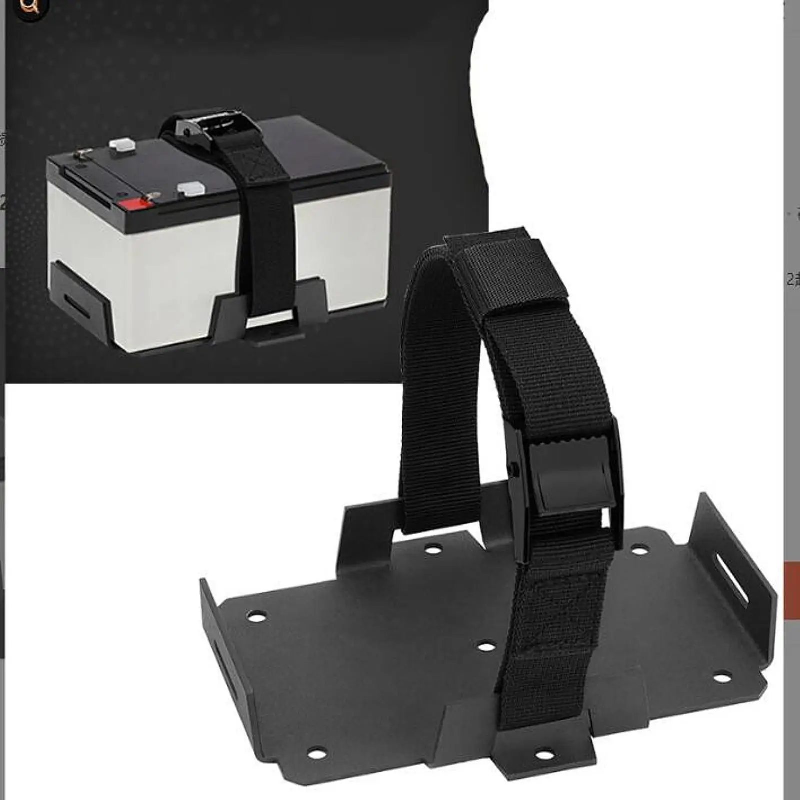 

Металлическая подставка для аккумуляторов 12В 6Ач-15Ач, 6В 7Ач-12Ач для квадроциклов и гидроциклов, прочная