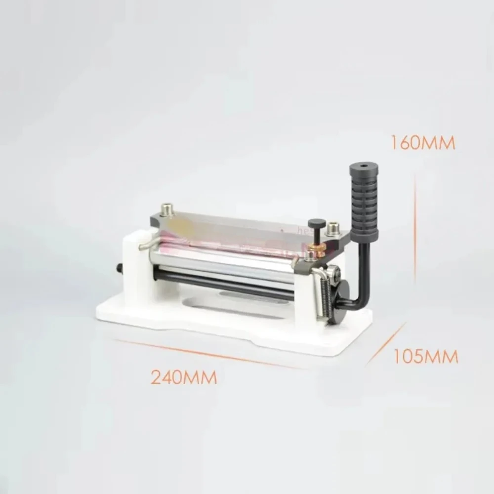 Leather Splitter Peeling Tool Manual Leather Skiver Handle Leather Peel Tools Peeler DIY Shovel Skin Machine