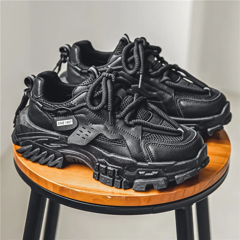 Luxus Frühling und Herbst Herren neue bequeme und atmungsaktive Freizeit schuhe koreanischen Modetrend vielseitige Studenten Sportschuhe