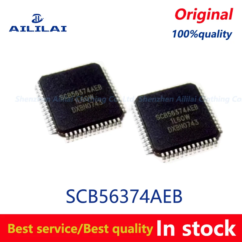 100% New 1L60W  SCB56374AEB SCB56374 audio amplifier automotive chip DSP LQFP52