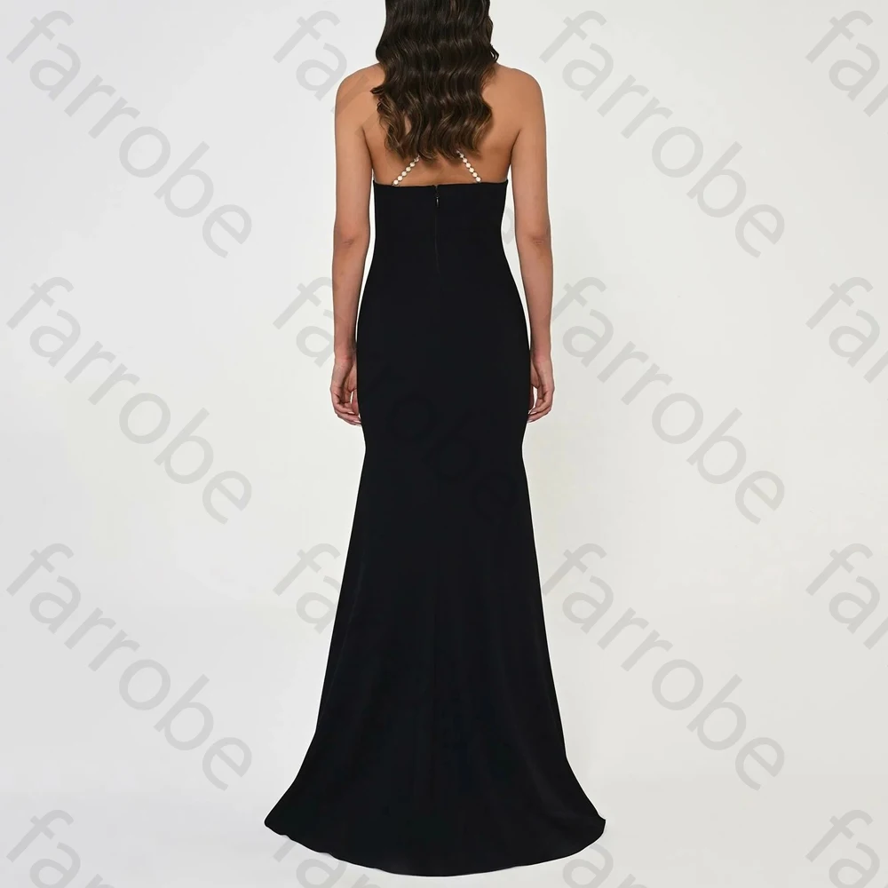 فساتين سهرة بحزام سباغيتي على شكل حرف V بدون أكمام بدون ظهر فستان المشاهير رائع عالي الجودة للحفلات الراقصة حسب الطلب #2