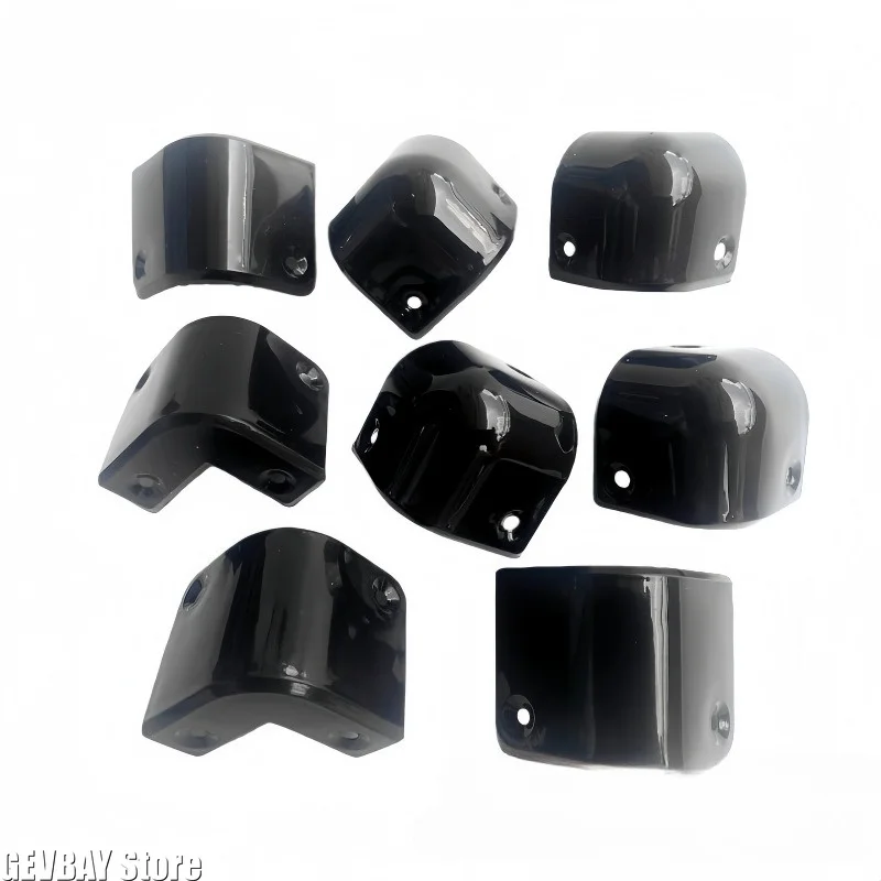 8Pcs/Set Plastic Guitar AMP Amplifier Cabinet Corner Protector Guard Bracket 4Front & 4Rear Corners for Marshall AMP Accessories