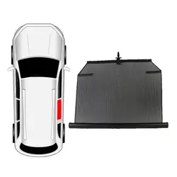 Quality Car Roller Curtains Auto Stretch Easy Installation Car Window Sunshade Car Auto Styling Window Sunscreen