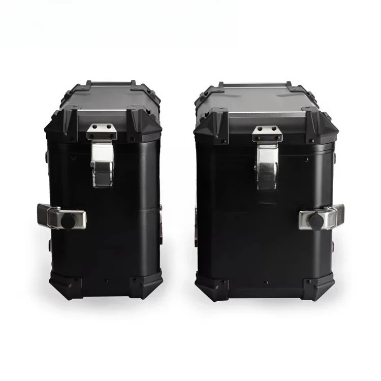 Motorcycle Side Cases Rear Luggage Tail Box W/ Mount Plate System for Pan America 1250 Special RA1250S RA1250 2021-2022 3