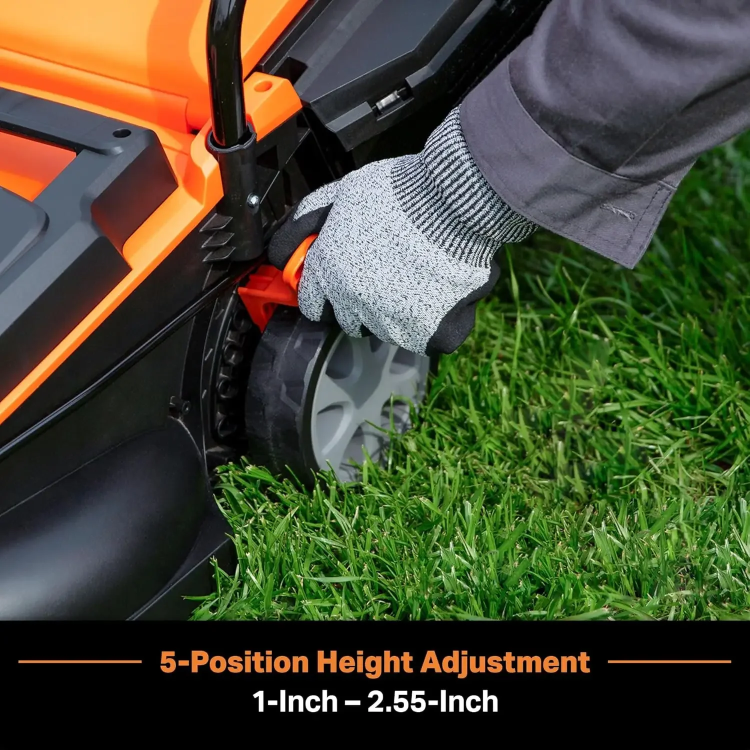 

Hot sale!20VMWGT 24V Max 13-inch Lawn Mower and Grass Trimmer 10-inch Combo with 2x4.0Ah Batteries and Charger