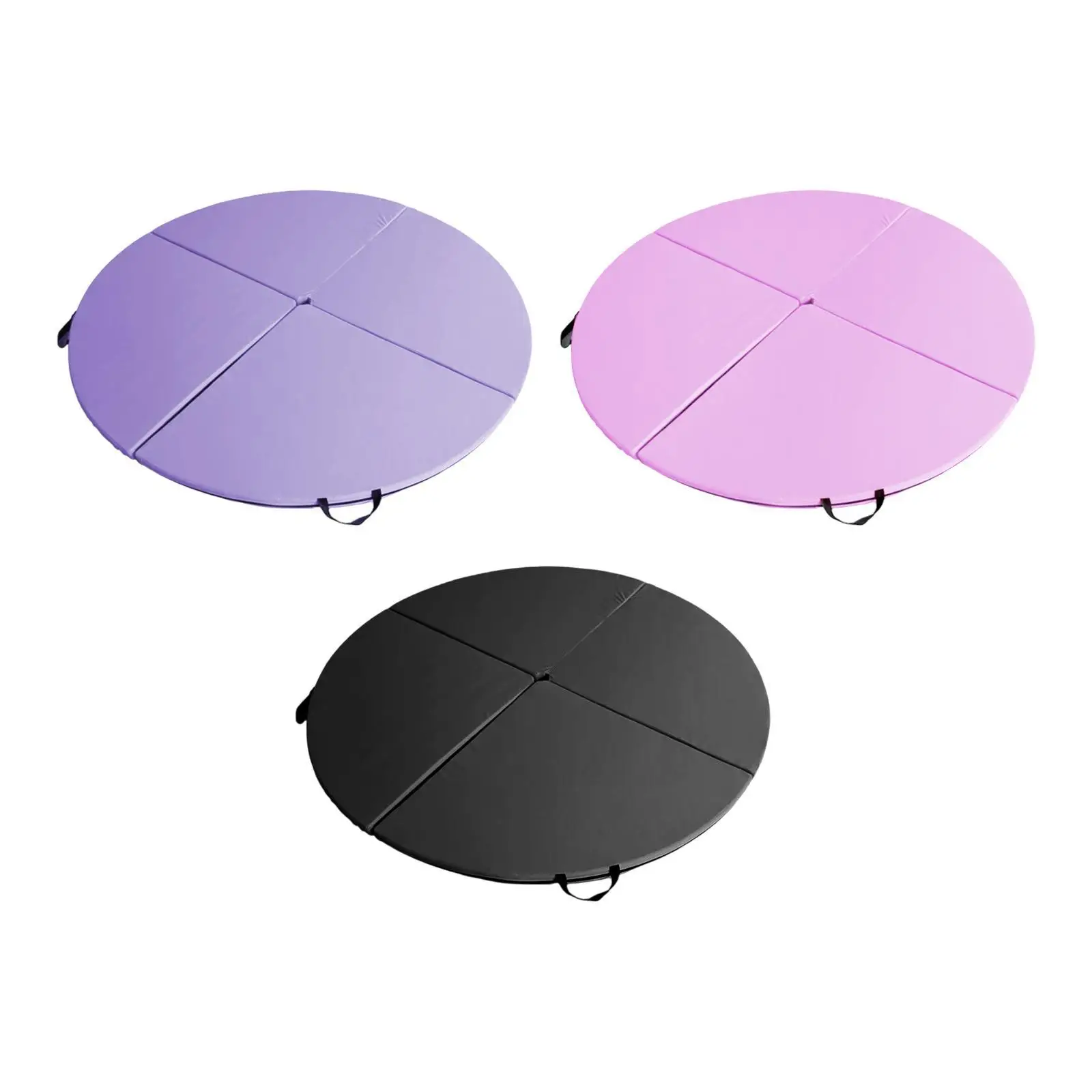 

Foldable Yoga Mat Women Folding Pole Dance Mat for Home Gym Indoor Fitness