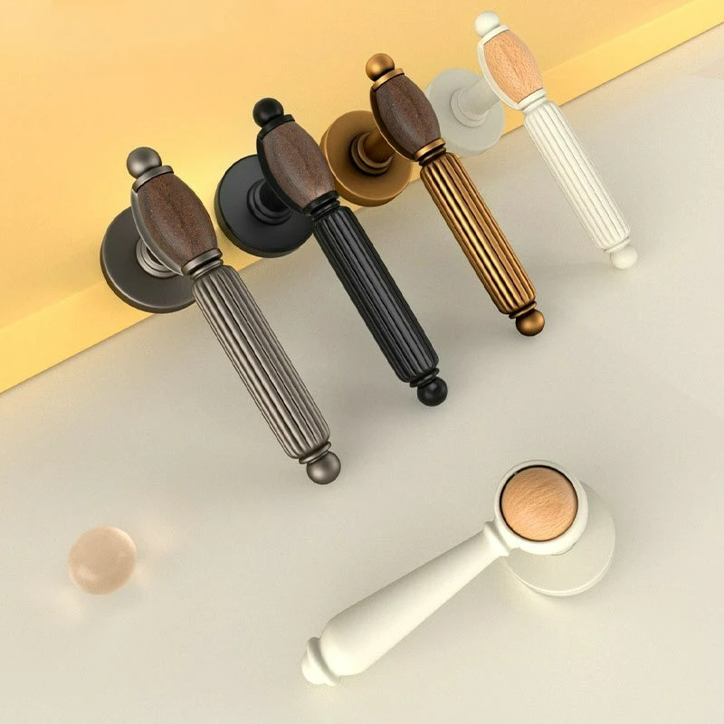 

Universal Indoor Bedroom Door Lock, Split Magnetic/silent Door Lock, Wooden Door Handle Lock