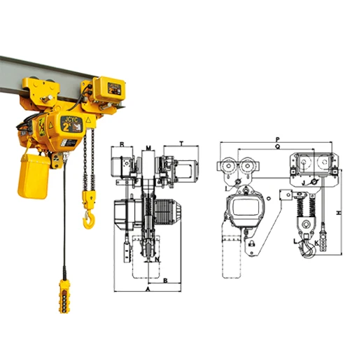 0.5t to 35t Low Headroom Electric Chain Hoist