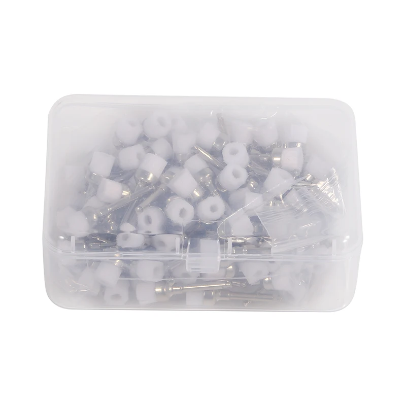 

high quality Bowl Shape disposable 200pcs/Box den tal Polishing Bushes Mixed Kit for stain removal and polishing