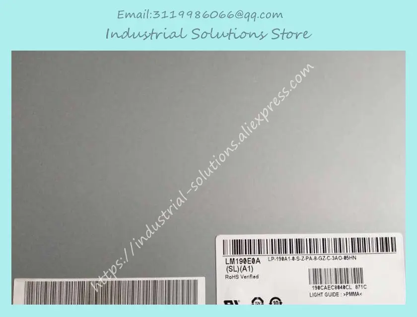 

LM190E0A-SLA1 LM190E0A SL A1 LM190E09-TLK1 LM190E09-TLD1 Новый 19-дюймовый ЖК-экран для ремонта