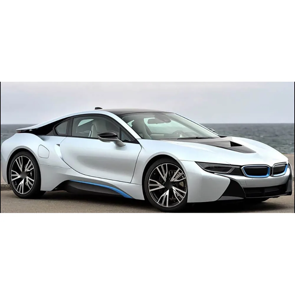 Car Front Fender Vent Splitter Forged Carbon fiber for BMW I8 2015-2021 Front Bumper Air Vent Trim FRP Canards Splitter Trim